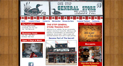 Desktop Screenshot of onestopgeneralstore.com