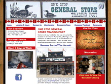Tablet Screenshot of onestopgeneralstore.com